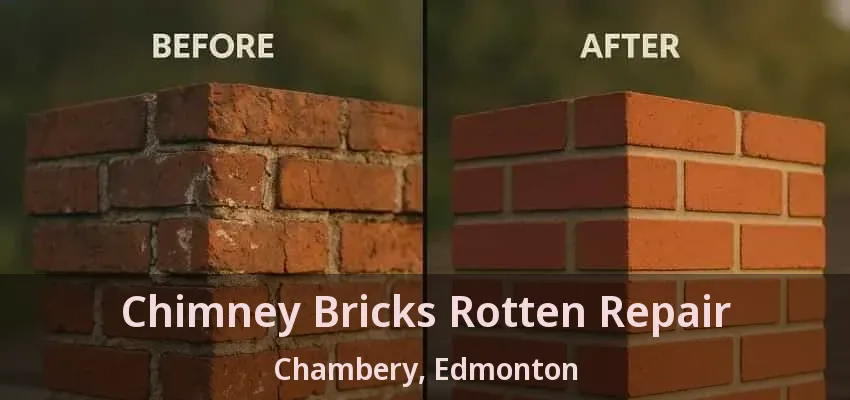 Chimney Bricks Rotten Repair Chambery, Edmonton - AB