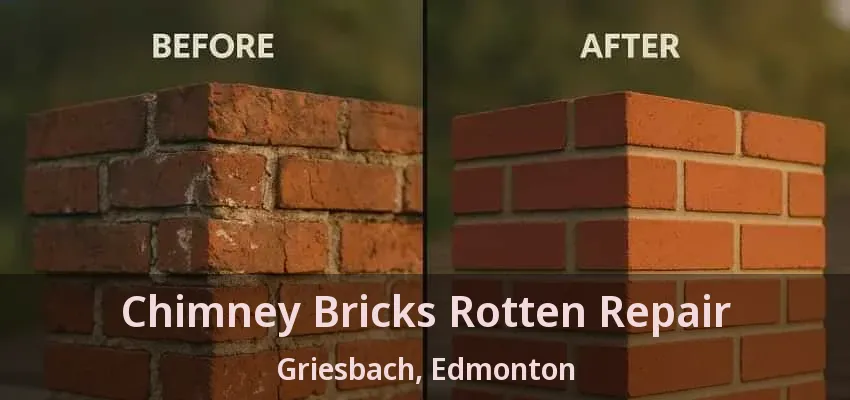 Chimney Bricks Rotten Repair Griesbach, Edmonton - AB