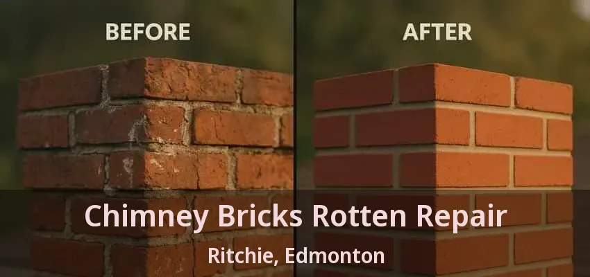 Chimney Bricks Rotten Repair Ritchie, Edmonton - AB