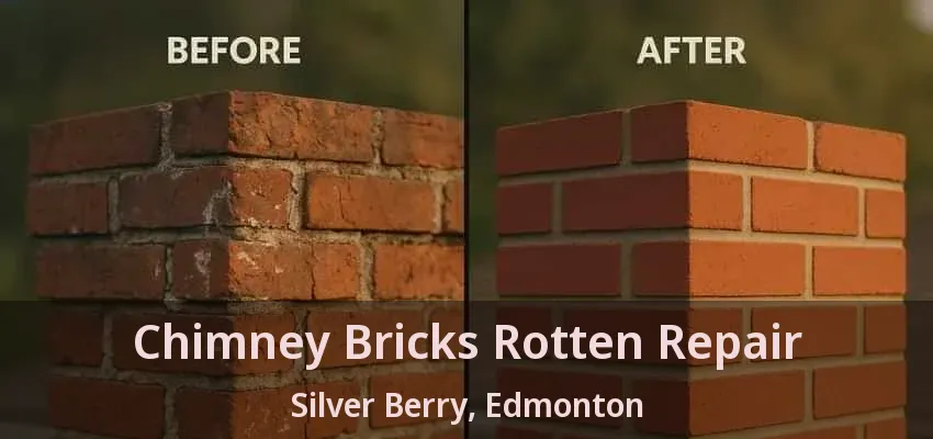 Chimney Bricks Rotten Repair Silver Berry, Edmonton - AB