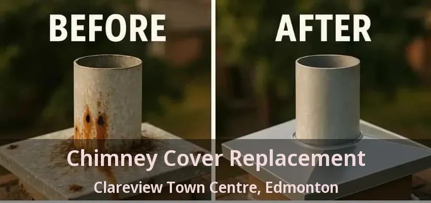 Chimney Cover Replacement Clareview Town Centre, Edmonton - AB Chimney Cover Replacement Clareview Town Centre, Edmonton - AB