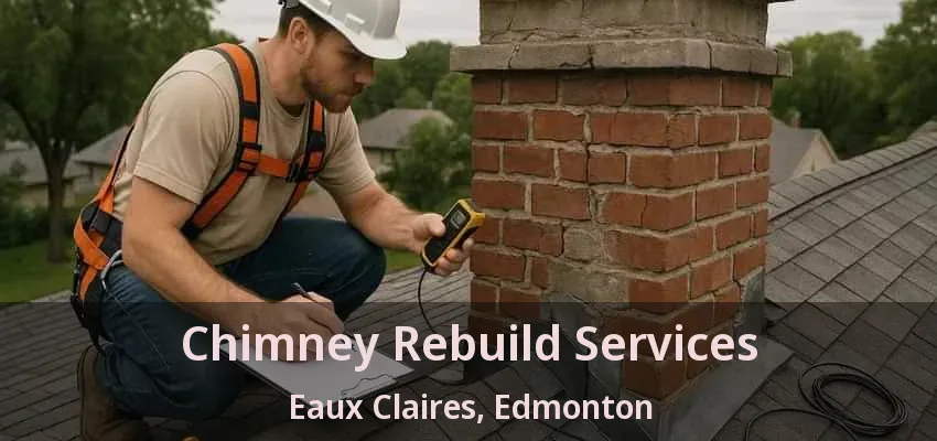 Chimney Rebuild Services Eaux Claires, Edmonton - AB