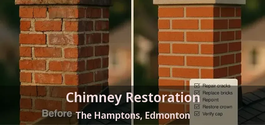 Chimney Restoration The Hamptons, Edmonton - AB