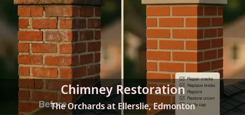 Chimney Restoration The Orchards at Ellerslie, Edmonton - AB