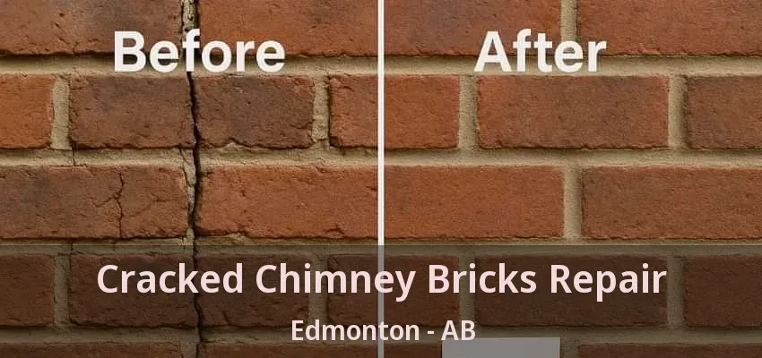 Cracked Chimney Bricks Repair Edmonton - AB