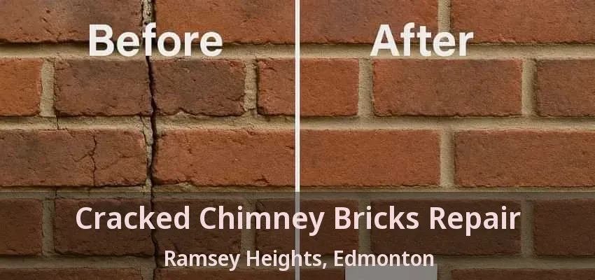 Cracked Chimney Bricks Repair Ramsey Heights, Edmonton - AB