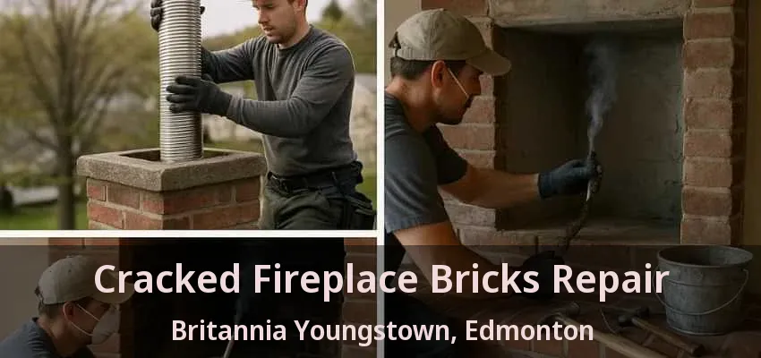 Cracked Fireplace Bricks Repair Britannia Youngstown, Edmonton - AB Cracked Fireplace Bricks Repair Britannia Youngstown, Edmonton - AB