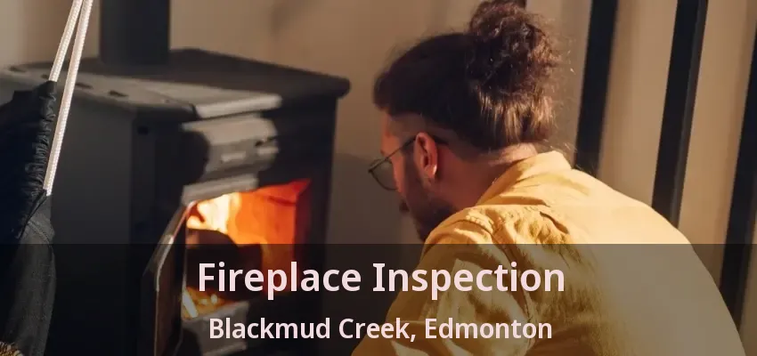 Fireplace Inspection Blackmud Creek, Edmonton - AB