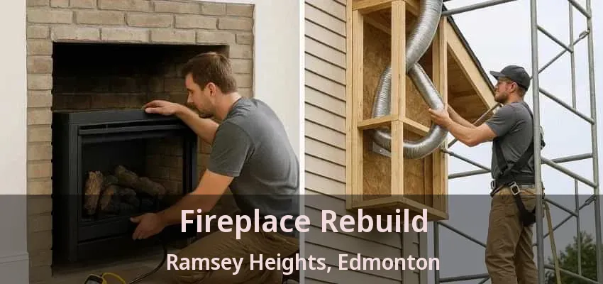Fireplace Rebuild Ramsey Heights, Edmonton - AB