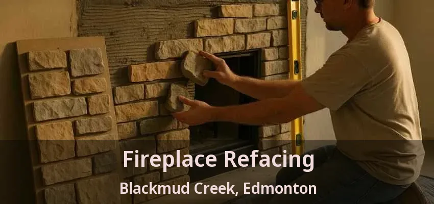 Fireplace Refacing Blackmud Creek, Edmonton - AB Fireplace Refacing Blackmud Creek, Edmonton - AB
