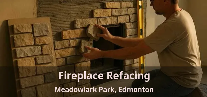Fireplace Refacing Meadowlark Park, Edmonton - AB Fireplace Refacing Meadowlark Park, Edmonton - AB