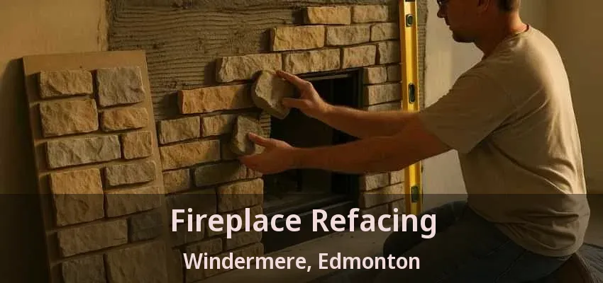 Fireplace Refacing Windermere, Edmonton - AB