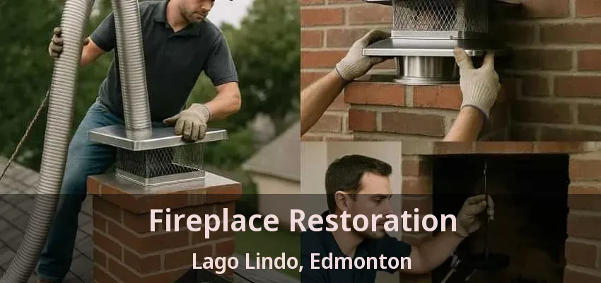 Fireplace Restoration Lago Lindo, Edmonton - AB