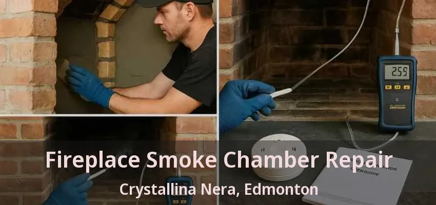 Fireplace Smoke Chamber Repair Crystallina Nera, Edmonton - AB